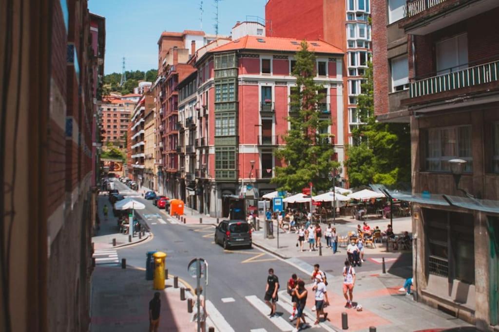 Apartmento Vintage Calatrava Bilbao Exteriör bild