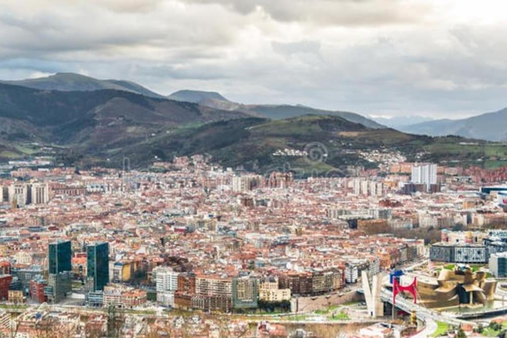 Apartmento Vintage Calatrava Bilbao Exteriör bild